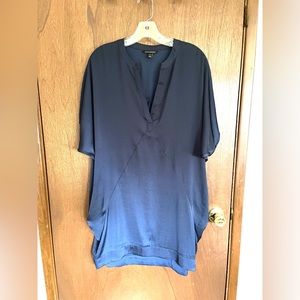 Banana Republic navy blue, short, short-sleeved  dress.
